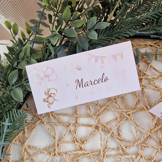 Marque-place individuel couronne