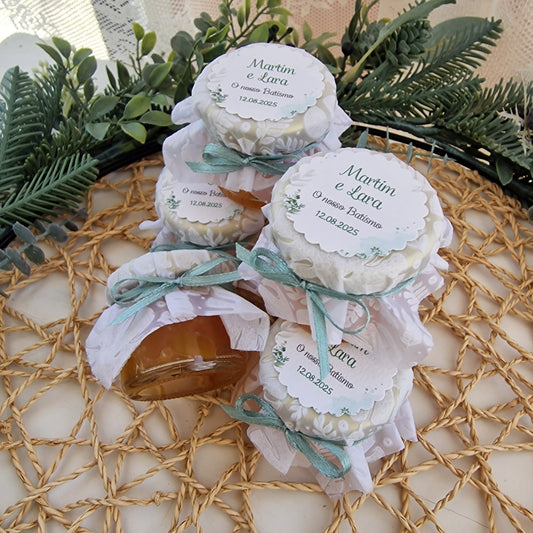 Jars for honey or homemade sweets