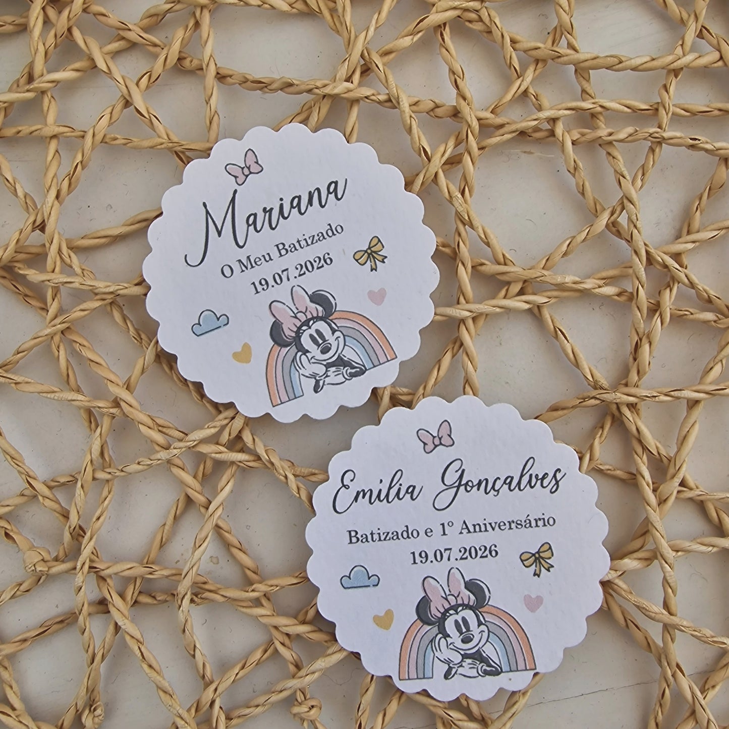 Etiquetas da Mini Mariana