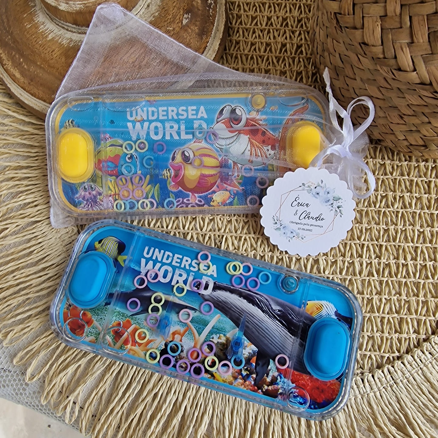 Jogo aquático mini consola