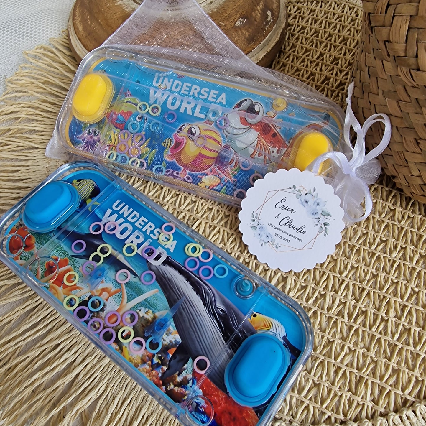 Jogo aquático mini consola