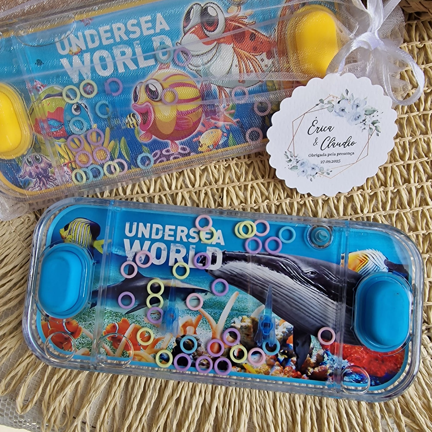 Jogo aquático mini consola