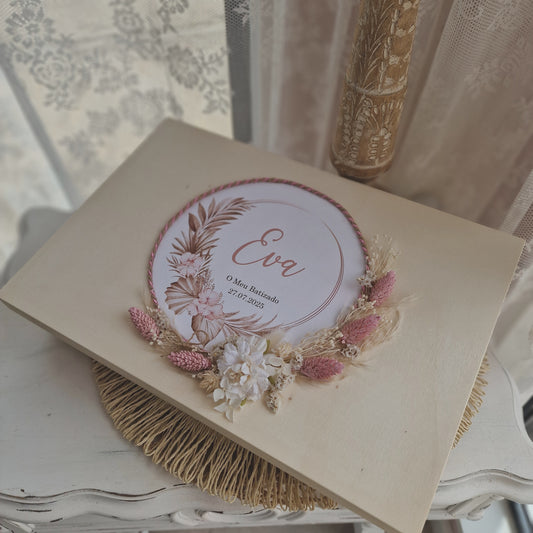 Caixa premium floral booh chique da Eva