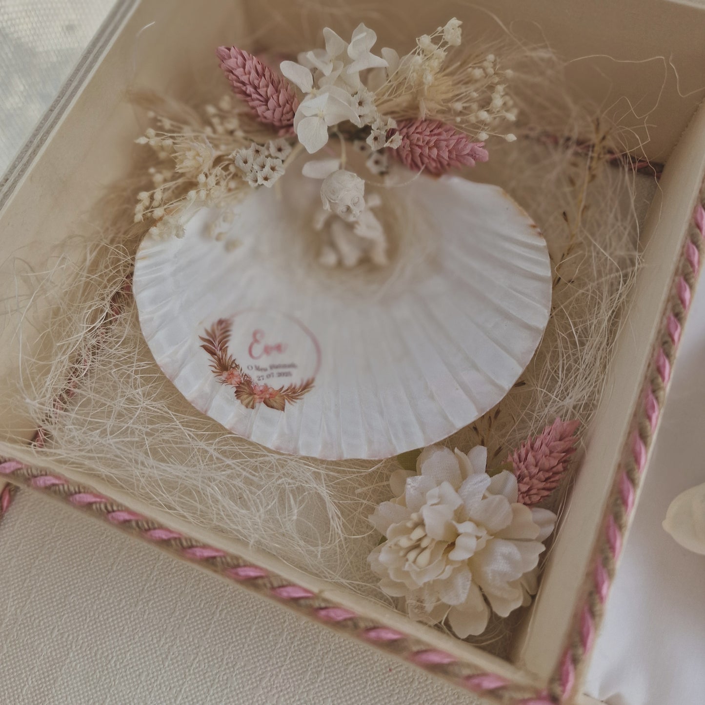 Caixa premium floral booh chique da Eva