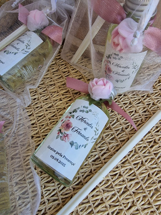 Ambientador de casa Mikado peónias rosa