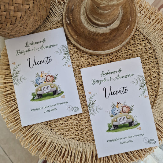 Capa para fotografias safari verde