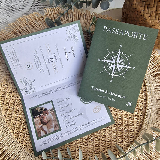 Convite 16/30 passaporte low cost