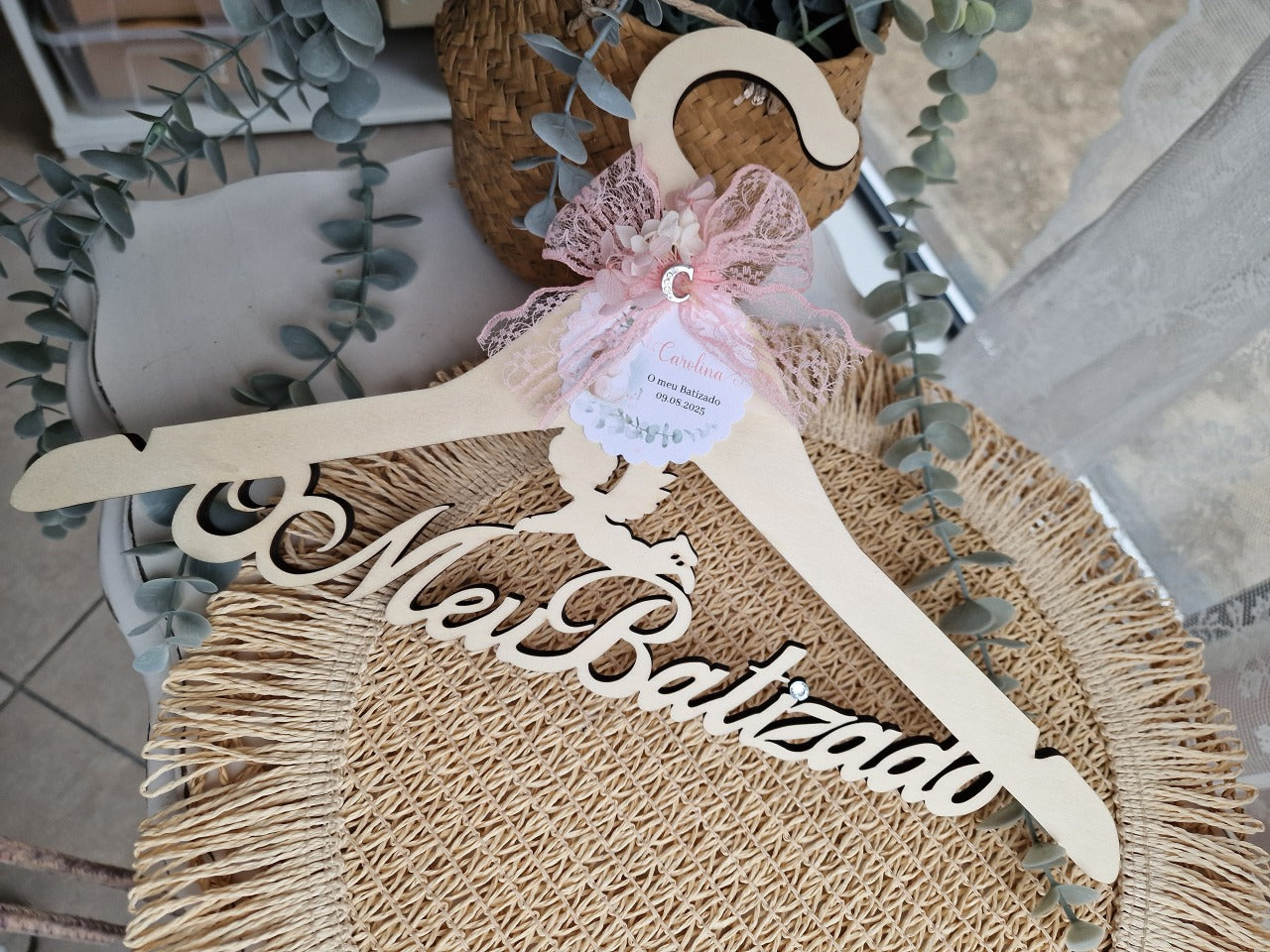 Cabide o meu batismo anjinho