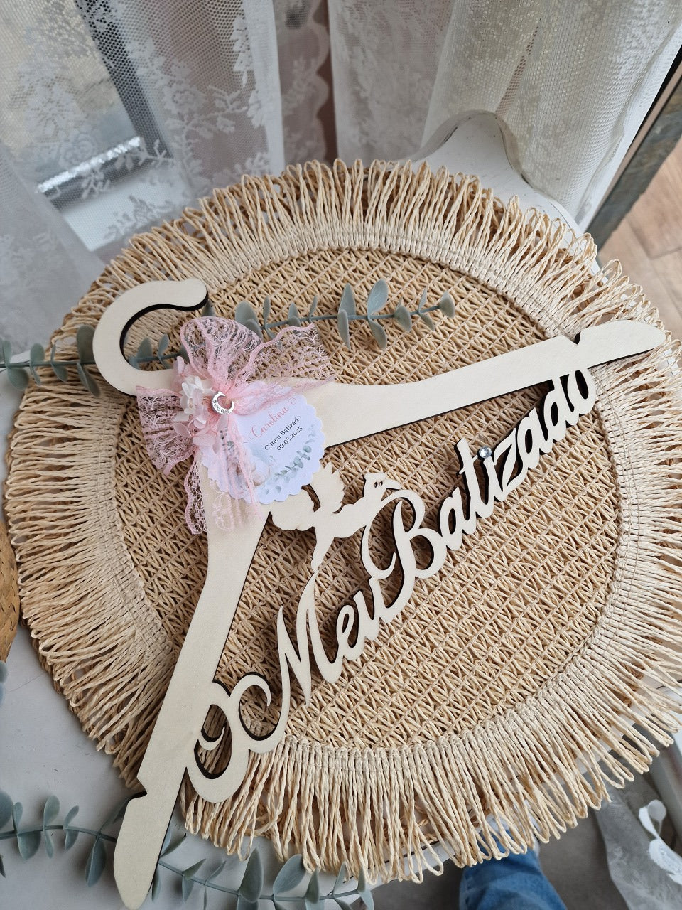 Cabide o meu batismo anjinho