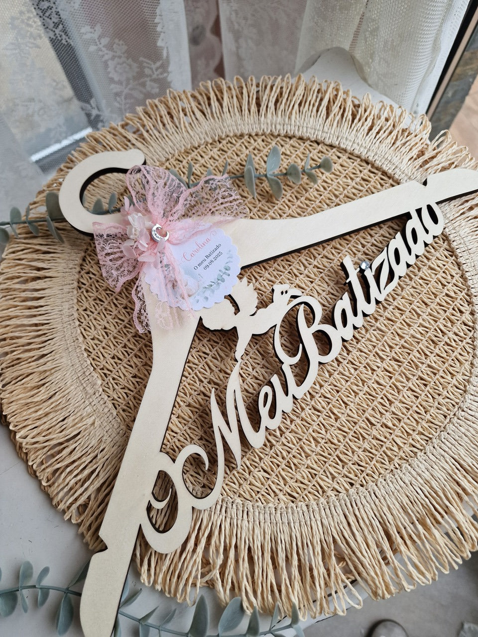 Cabide o meu batismo anjinho