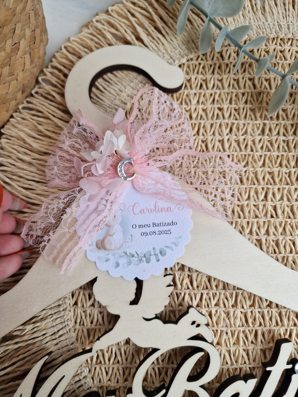 Cabide o meu batismo anjinho