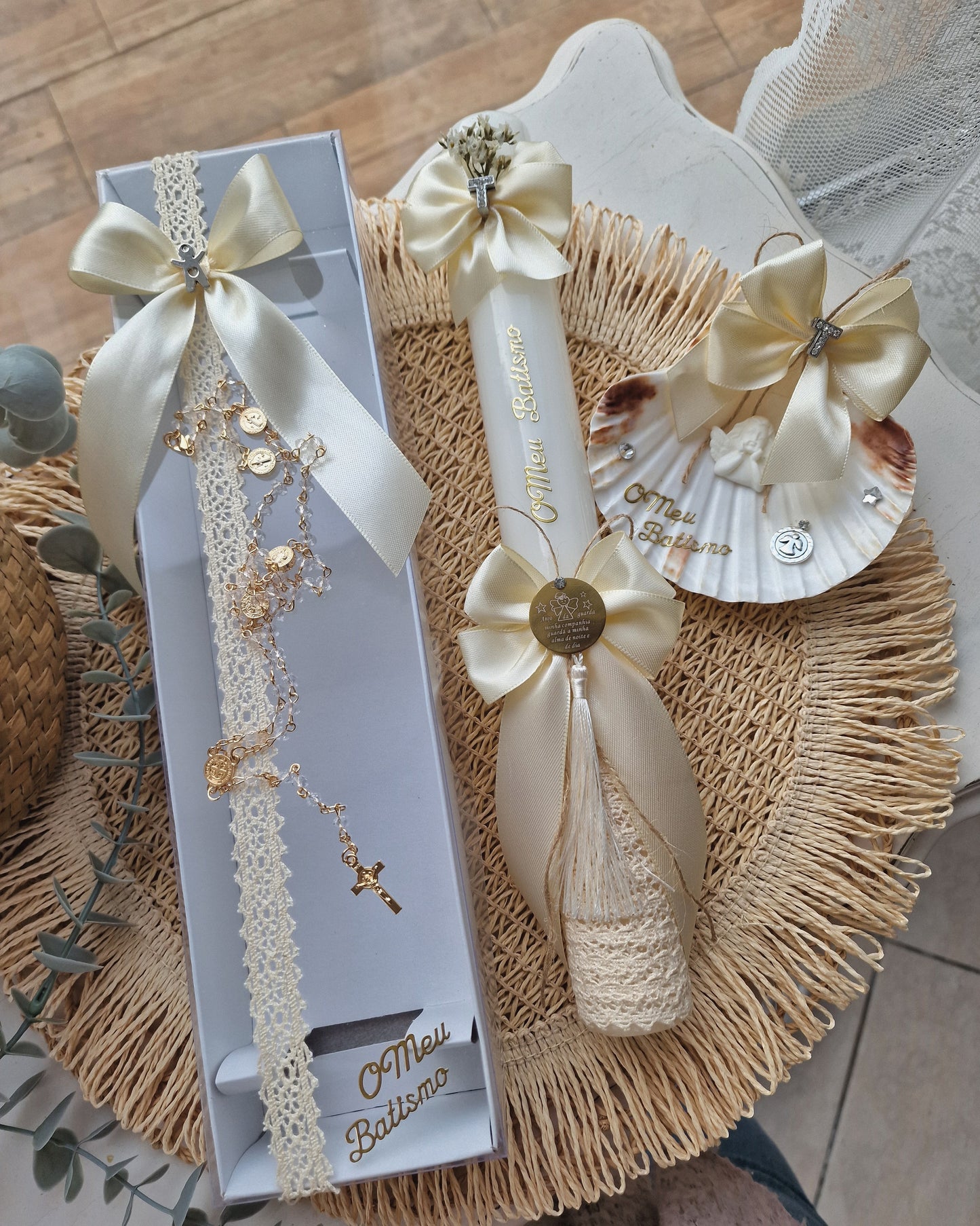 Conjunto de Batizado pérola 2026