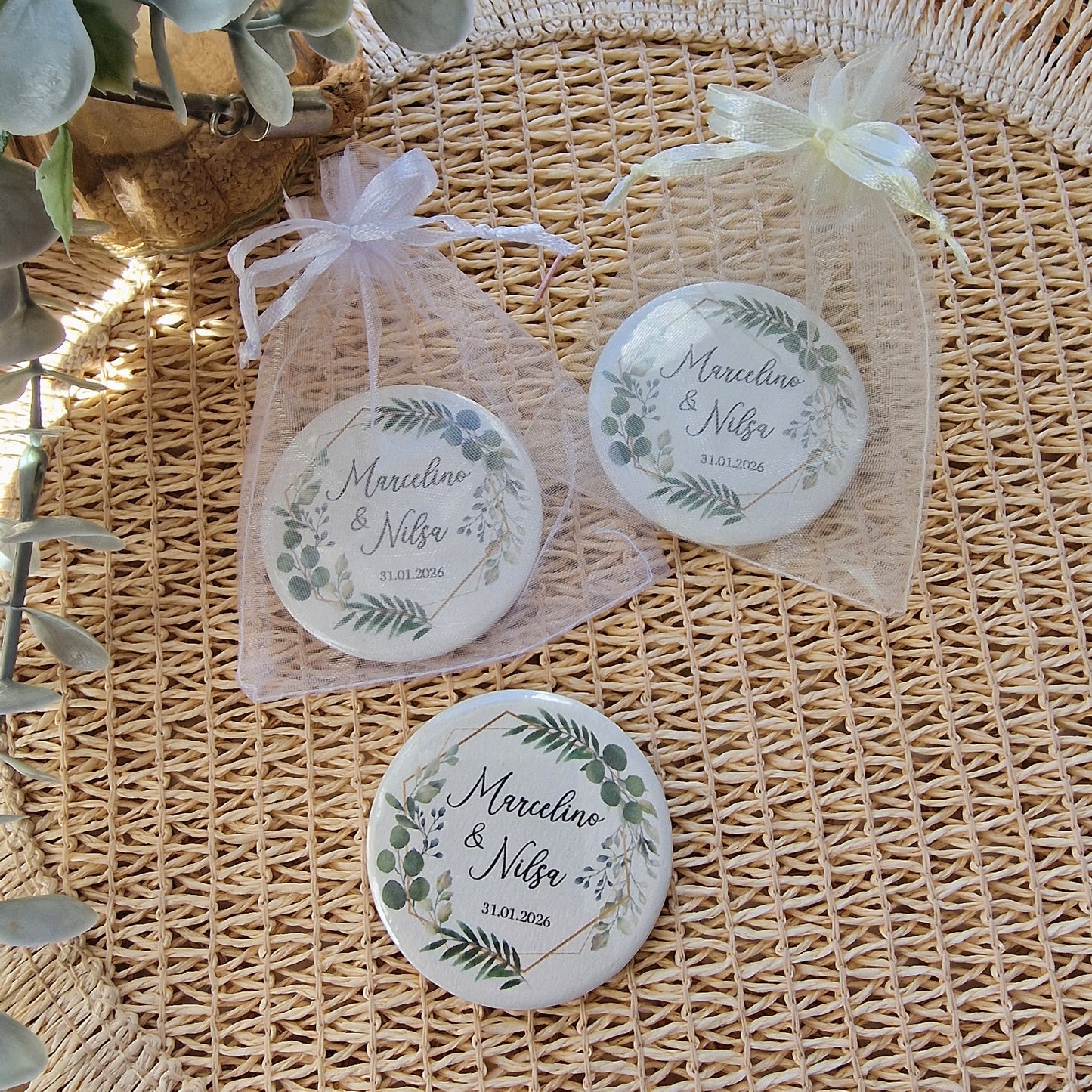 Aimant nature personnalisé