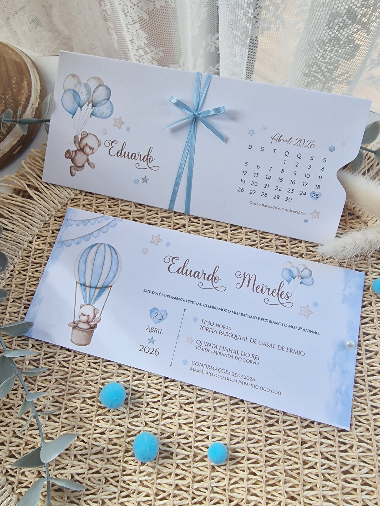 Invitation de lapin de Caroline
