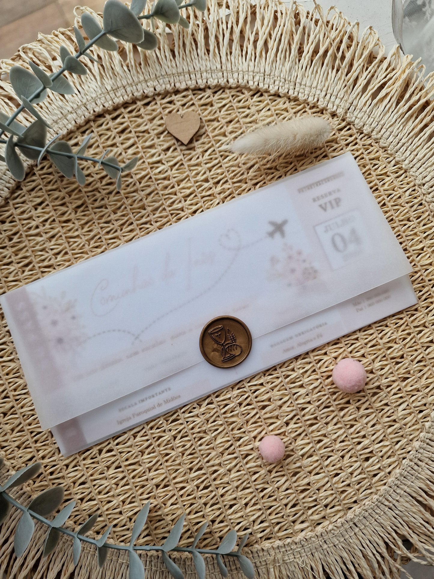 Convite "Simplesmente Inês"