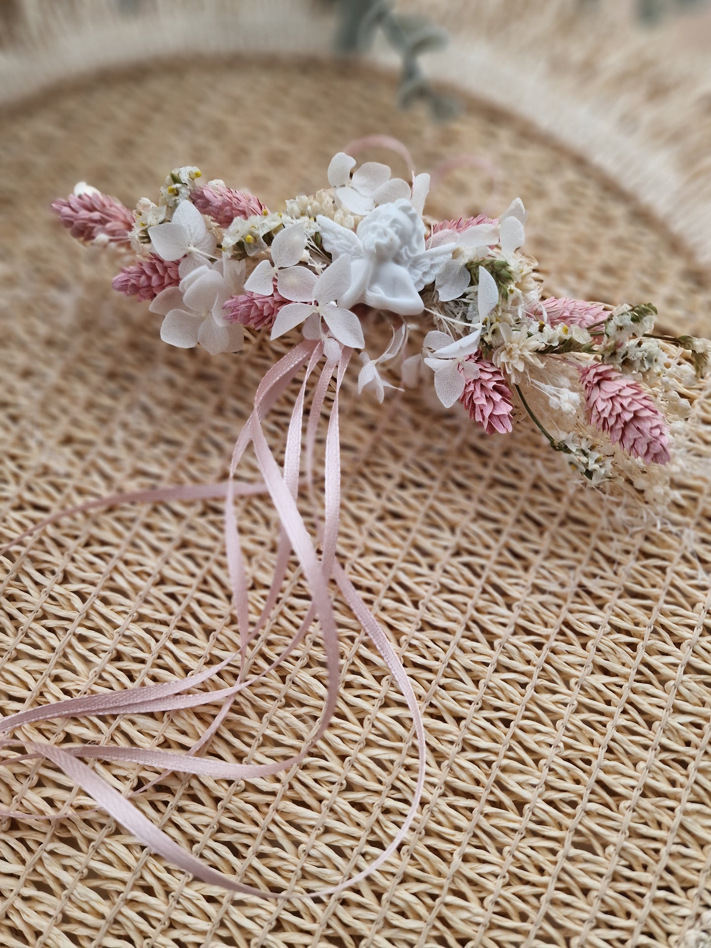 Gancho de cabelo floral booh chique