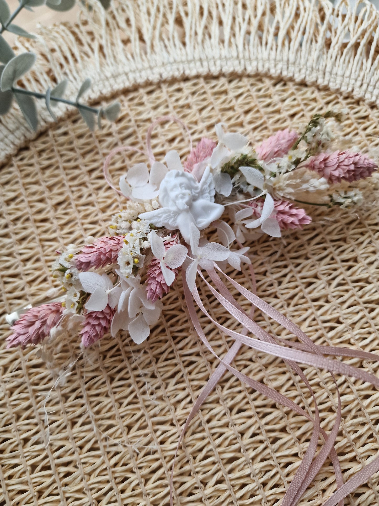 Gancho de cabelo floral booh chique