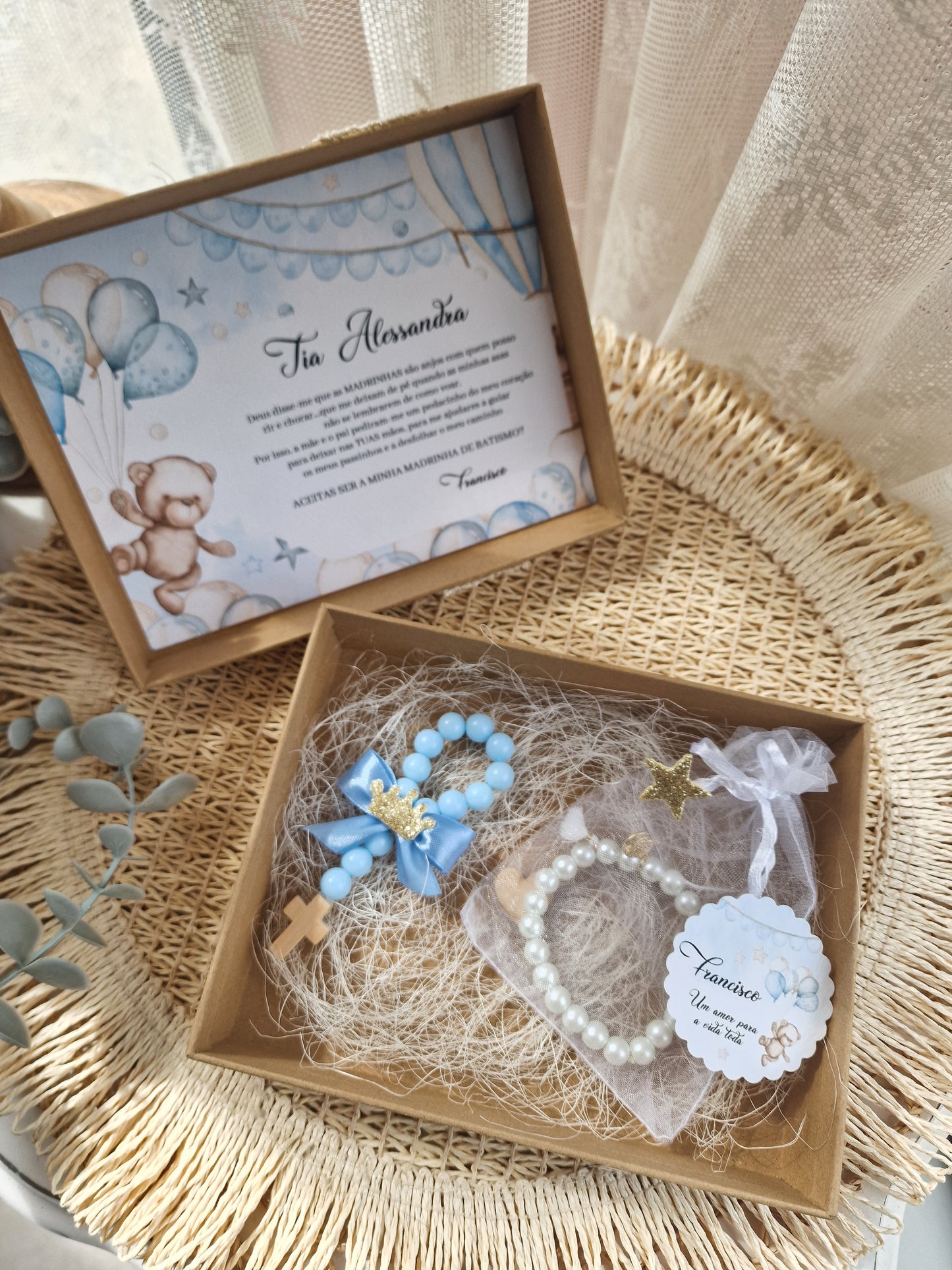 Parrains et marraines Invitation ours en peluche