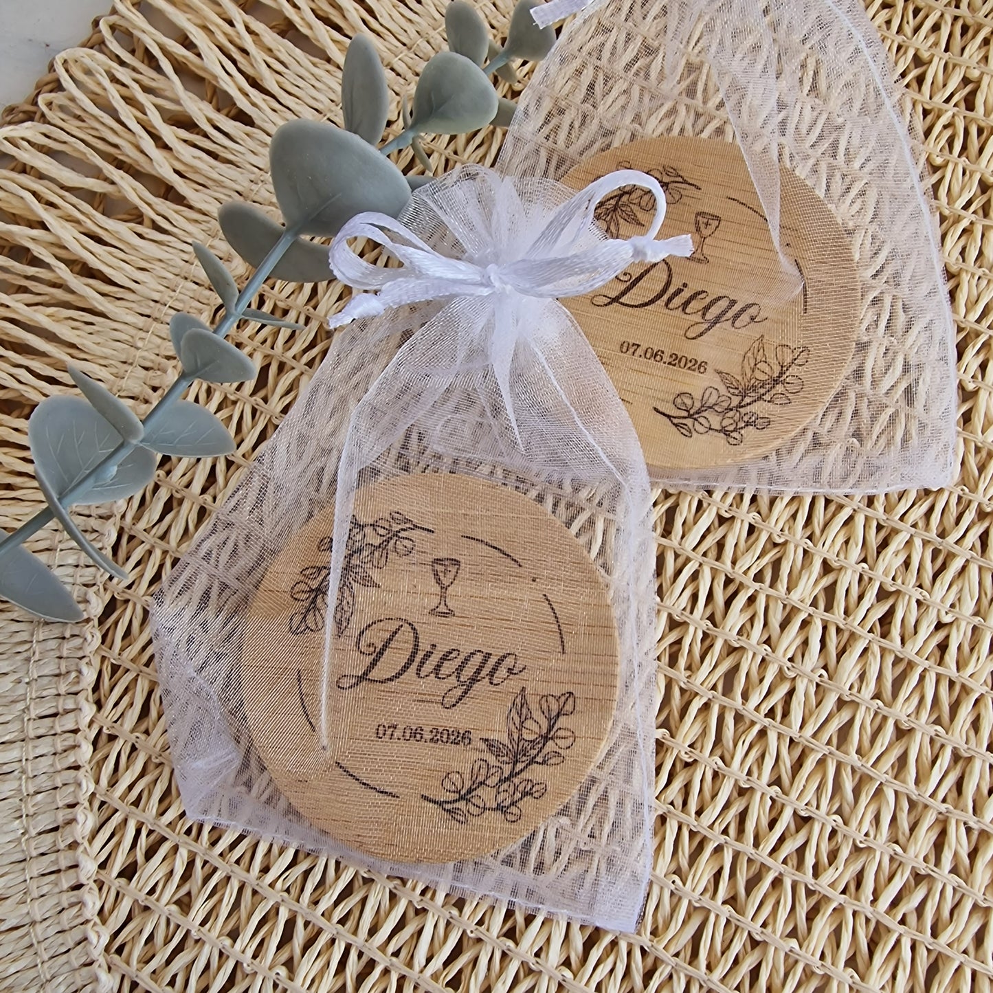 Sac spécial communion avec chapelet