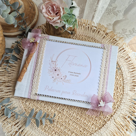 Livro de dedicatórias "Simplesmente Maria"