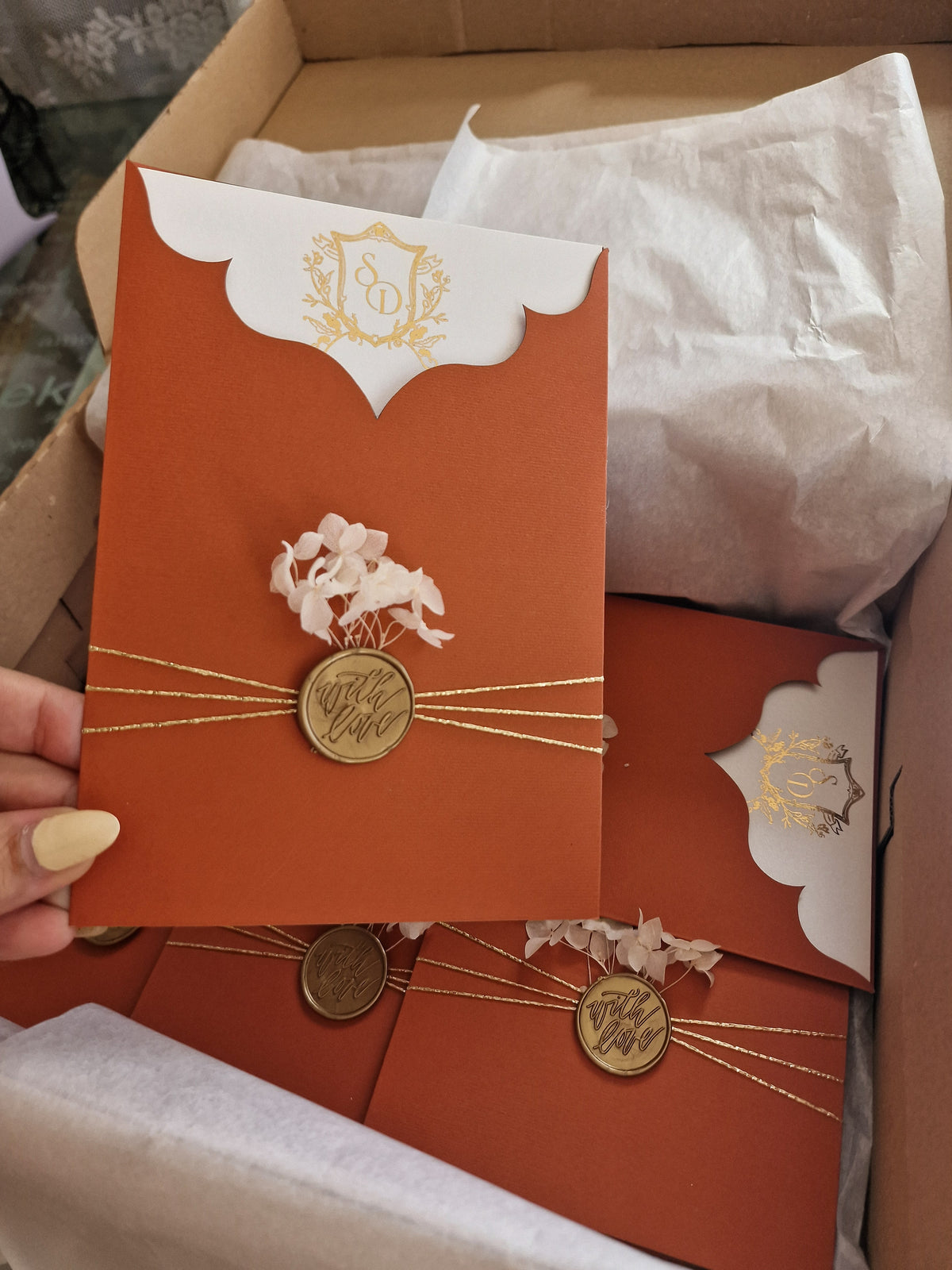 Sage Green Travel Invitation Andreia &amp; Bruno
