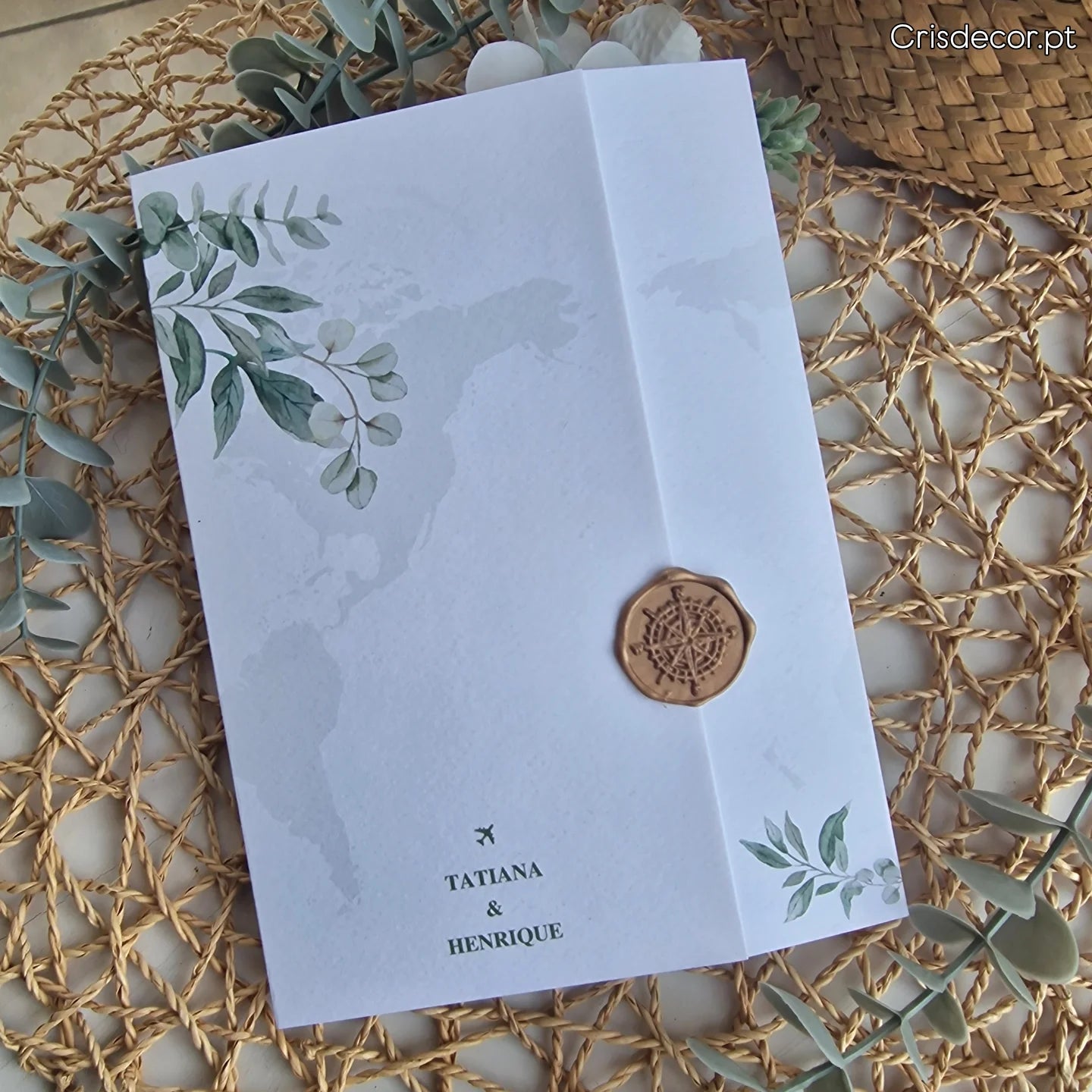 Convite 17/30 viagem com passaporte