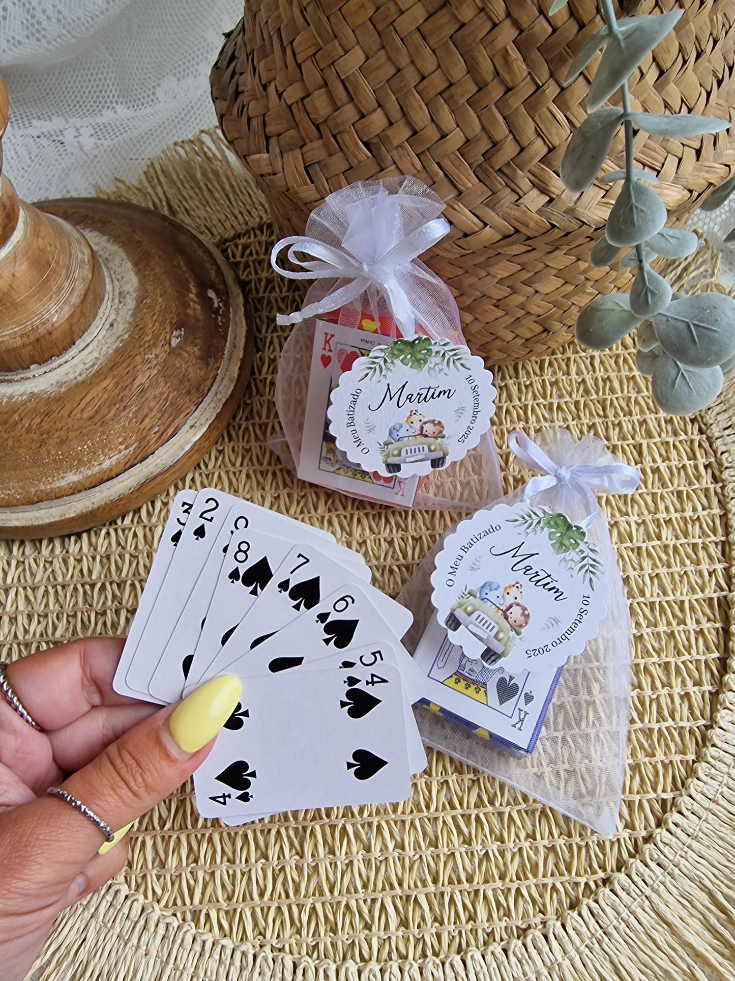 Baralho de cartas mini