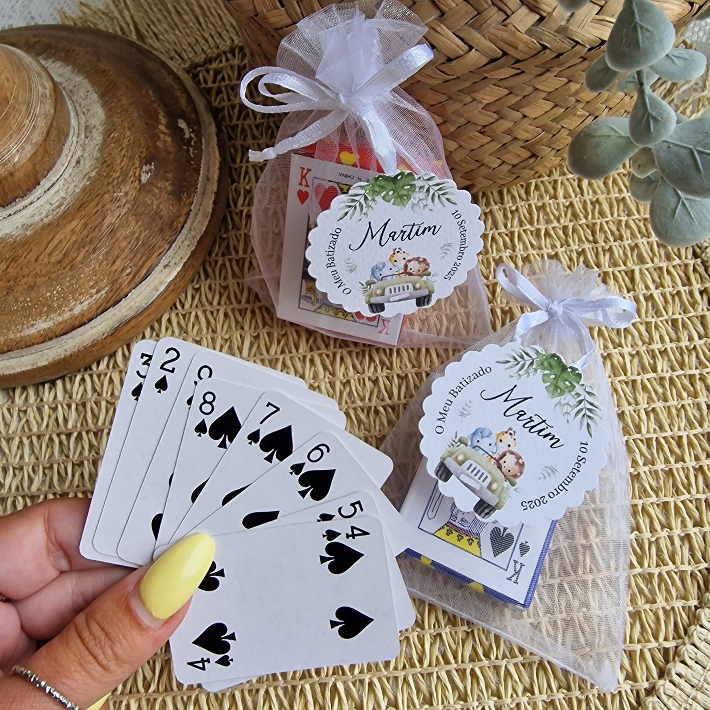 Baralho de cartas mini
