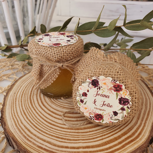 Jars for honey or homemade sweets