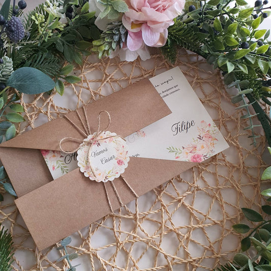 Vintage Invitation Andreia